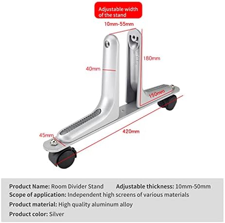 MYOYAY 2PCS Room Divider Stand - Image 2