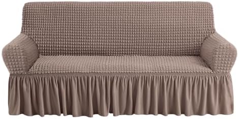 NICEEC Sofa Covers Coffee Couch Cover Stretch Sofa Slipcovers with Skirt by NICEEC