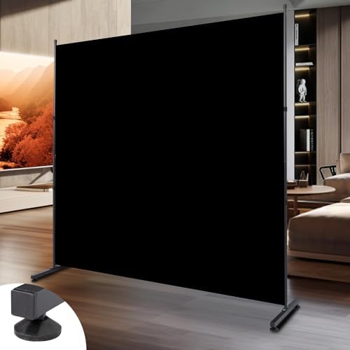 Room Divider Single Panel Folding Privacy Screen,Wall Divider for Partition by HOMSCREENER
