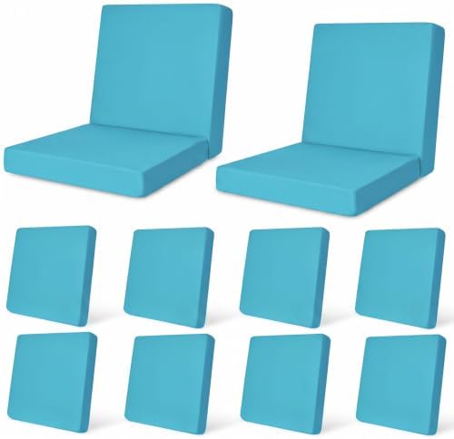 12Pcs Patio Cushion Covers Stretch Outdoor Furniture Protector Slipcovers by pickyNproud