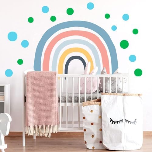 264 PCS Colorful Peel & Stick Polka Dot Vinyl Wall Decals Set | 12 sheets circle wall stickers, 8 sizes(0.8–6 in), 12 colors, decor for kids room, nursery, classroom, playroom & diy spaces - Image 5