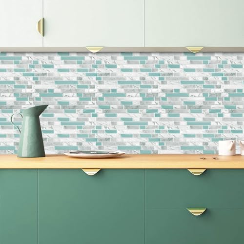 STICKGOO Peel and Stick Wall Tile Self-Adhesive Backsplash Thicker Design - Image 2
