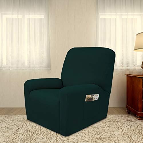 PureFit Stretc Recliner Chair Covers Fleece Soft Couch Covers for Sofa - Image 2