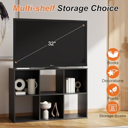 Sweetcrispy 6 Cube Storage Organizer, Stackable Modular Bookcase Shelf - Image 5