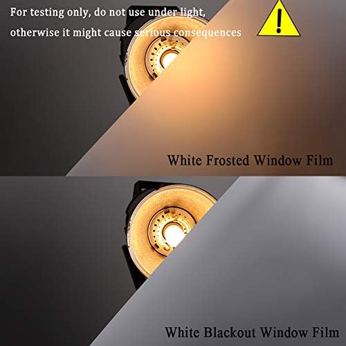 Whiteout Blackout Room Darkening Window Film Privacy No Glue 17.5x157in - Image 2
