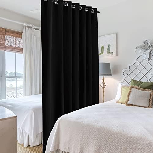 RYB HOME Blackout Curtains Room Divider for Patio Sliding Glass Door Dorm - Image 4