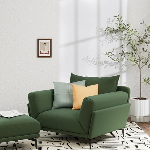 Timeet Modern Geometric Peel and Stick Wallpaper 17.3" x 78.7" Gray Stripe Textured Wallpaper Self Adhesive Wall Paper Removable Minimalist Decor for Bathroom Kitchen Bedroom - Image 6