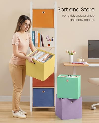 SONGMICS Storage Cubes, Set of 6 Odorless Foldable Storage Boxes - Image 5