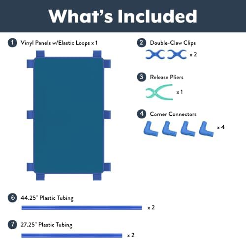 Children's Factory Room Divider 47.5" x 30.5", Deep Water, Rectangle - Image 4