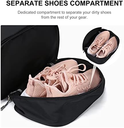 SYCNB Gym Backpack for Women with Shoes Compartment,Sports Backpack - Image 4