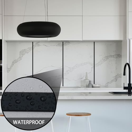 0.39in x 20Ft Peel and Stick Wall Molding Trim Matte Black - Image 6