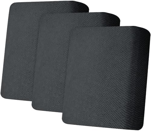 XINEAGE 3 Piece XL Stretch Couch Cushion Covers Individual Sofa Slipcovers by XINEAGE