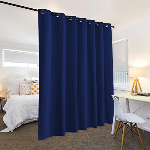 RYB HOME Extra Wide Blackout Curtain Blind Wall Panel for Cabinet Workspace - Image 3