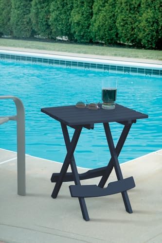 Adams Quik-Fold® Side Table - Midnight - Image 4