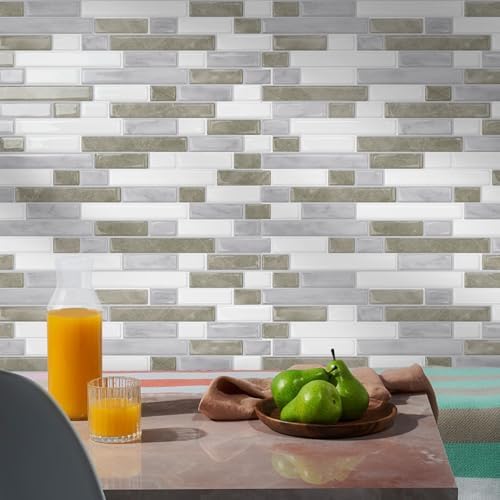 STICKGOO Peel and Stick Wall Tile Self-Adhesive Backsplash Thicker Design - Image 2