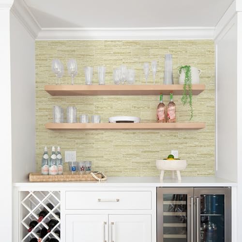 Vamos Tile 100 Pieces Peel and Stick Backsplash Tile, 3" x 6" Subway Tile - Image 7