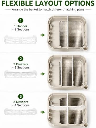 Incubator Divider Compatible with Maticoopx 20, Modular Egg Separator - Image 2