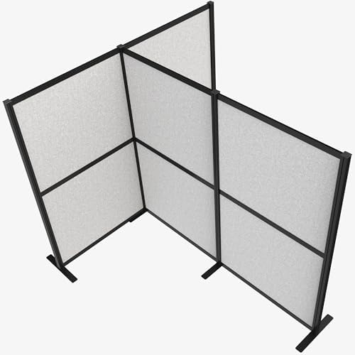 VIVO Light Gray 66 inch High T Privacy Panel, PP-MWS63B-T by VIVO