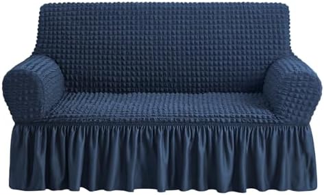 NICEEC Loveseat Covers Washable Love Seat Couch Covers Slipcover with Skirt by NICEEC