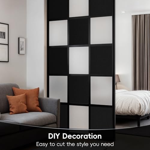 Qualsen Total Blackout Window Film Privacy, Room Darkening 11.8'' x 78.7'' - Image 5