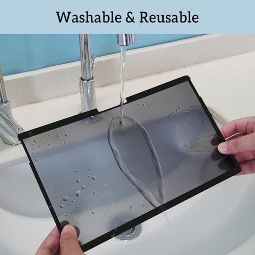 ZOEAGG Removable Privacy Screen for Surface Laptop Go 12.4 inch,Reusable/Easy Installation/Anti-Spy/Anti-Glare/Anti Blue Light,Microsoft Surface Laptop Go 12.4 inch(Go 3/2/1) Privacy Screen Protector - Image 6