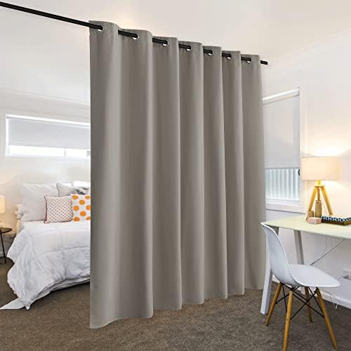 RYB HOME Privacy Room Divider Curtains for Office Bedroom Separation - Image 3