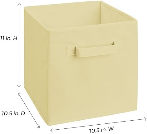 ClosetMaid 3877 Cubeicals Fabric Drawers, Natural, 2-Pack - Image 2