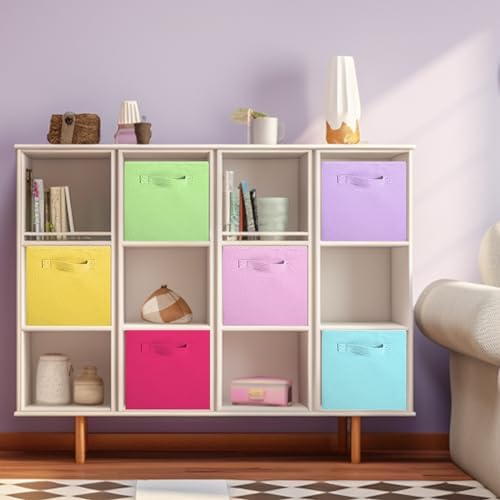 ShellKingdom Storage Bins, Foldable Fabric Storage Cubes And Cloth Storage - Image 3