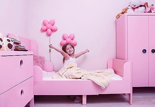 15.7"x197" Pink Peel and Stick Wallpaper Self Adhesive Lavender Contact Paper for Cabinets Wallpaper for Girls Bedroom Wallcovering Furniture Countertop Vinyl Roll - Image 3