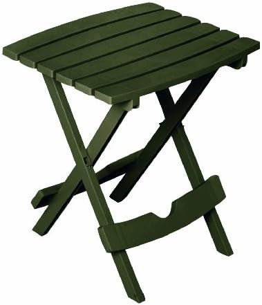 Adams Manufacturing 8500-60-3700 Plastic Quik-Fold® Side Table, Earth Brown by Adams