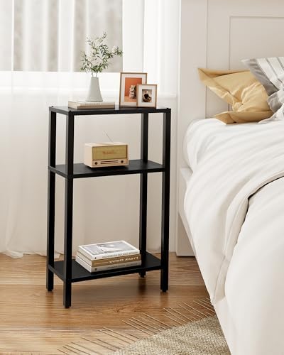 TUTOTAK Narrow Side Table, 3-Tier Small End Table for Couch - Image 5