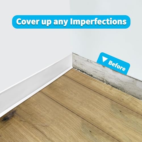 Art3d 20 ft Flexible Peel and Stick Crown Molding Trim, Wall Decor, White - Image 3