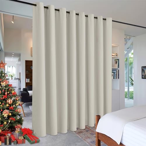 RYB HOME Blackout Office Room Divider, Energy Efficient Furniture Protected by RYBHOME