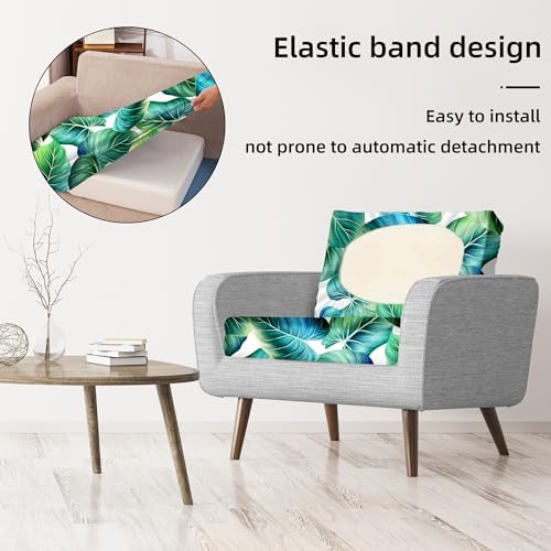 8 Pcs Outdoor Cushion Covers, Patio Sofa Cushion Covers Replacement - Image 6