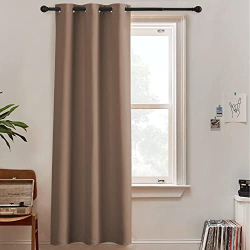 RYB HOME Room Divider Blackout Curtains for Patio Door Bedroom Living Room by RYBHOME