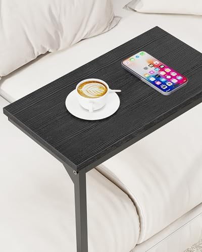 TUTOTAK C Shaped End Table Set of 2, 28.7 inch Tall Couch Small Side Table - Image 5