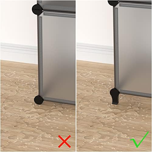 HOMIDEC Closet Organizers and Storage, 12 Cube Storage Organizer, Grey - Image 5