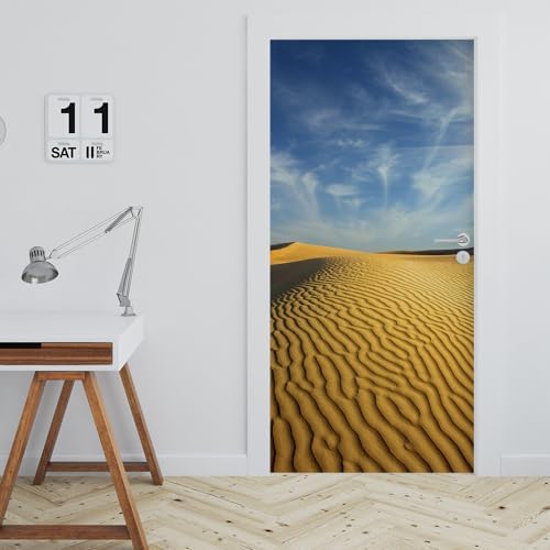 KACOLOR 3D Door Stickers Murals Peel and Stick Removable Door Decals Wallpaper for Home Office Bedroom Living Room Wall Decoration 30.3"W x 78.7"H, SP-F24054 - Image 3