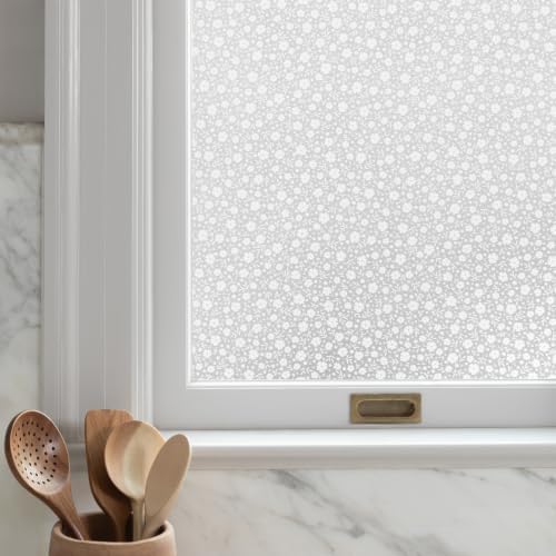 Sunshine Window Privacy Film by Artscape - Decorative Frosted Glass Design, Static Cling, Day and Night Privacy, Reduces Glare, Easy to Apply and Removable, Made in USA - 36 x 72 Inch by Unknown