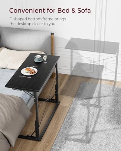Vantic 31.5" Folding TV Tray Table for Eating on Couch Extra Large, Black - Image 6