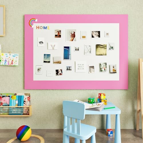 WESTICK Pink Mirror Wallpaper Border Peel and Stick Mirror Frame Border - Image 3