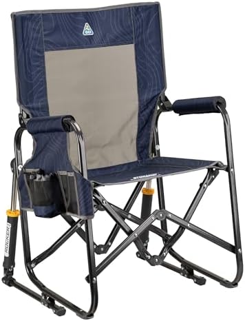 GCI Outdoor Stowaway Rocker - Navy Topo by GCIOUTDOOR
