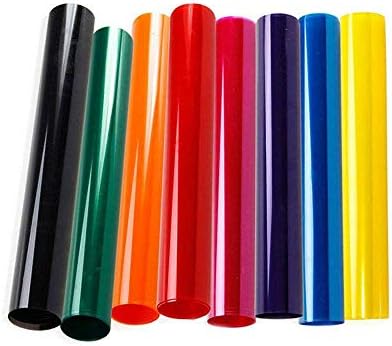Transparent Decorative Window Film Anti UV Colorful Adhesive Vinyl Heat Insulation Solar Window Tinting Sheets Glass Film for Christmas Home Decoration, 17.7Inch x 78.7Inch, Green - Image 7