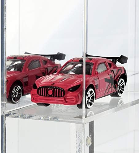 Ikee Design Acrylic Mirrored Back 12 Compartment Organizer Display Case - Image 4