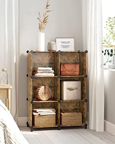 SONGMICS 6 Cube Storage Organizer, extra large DIY Closet Shelf - Image 7