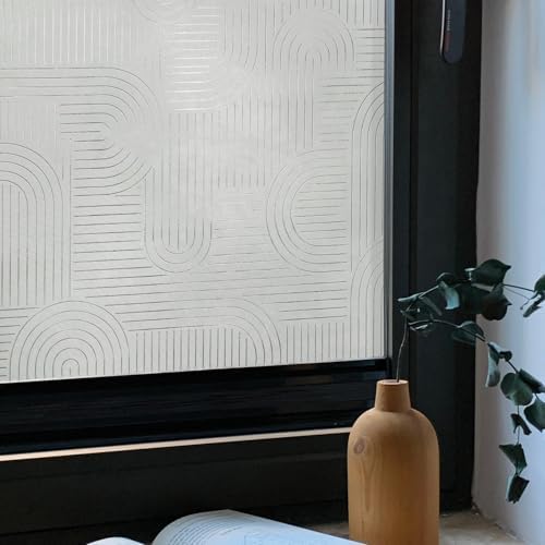 Porto Window Privacy Film by Artscape - Decorative Privacy Frosted Glass Design, Static Cling, Full Coverage Privacy, Reduces Glare, Removable and Repositionable, Made in USA - 24 x 36 Inch by Unknown