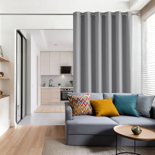 RYB HOME Blackout Thermal Insulated Curtain for Sliding Glass Door - Image 2