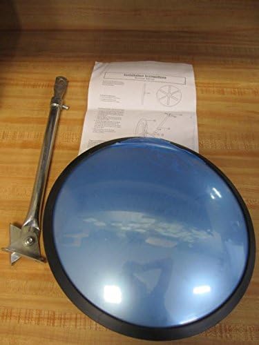OC1200 Acrylic Convex Wall Mount Mirror, 12",Off-white - Image 3