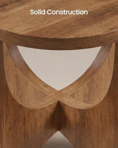 VASAGLE Side Table, 2 Tier Small Accent End Table, Nightstand - Image 5
