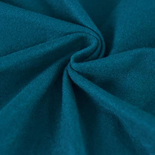 Easy-Going 4 Pieces Stretch Soft Couch Cover for Dogs - Washable Sofa Slipcover for 3 Separate Cushion Couch - Elastic Furniture Protector for Pets, Kids (Sofa, Peacock Blue, Large) - Image 5